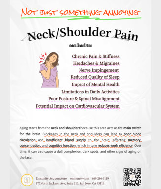 Neck/Shoulder Pain Poster